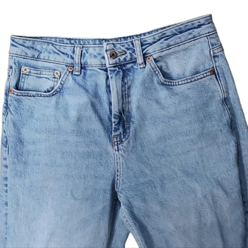 Topshop Raw Hem Jeans Ankle Length - Picture 3 of 5